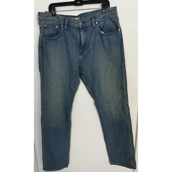 Quiksilver Men’s Jeans Blue Straight Fit Size 36x32 New - Picture 2 of 16